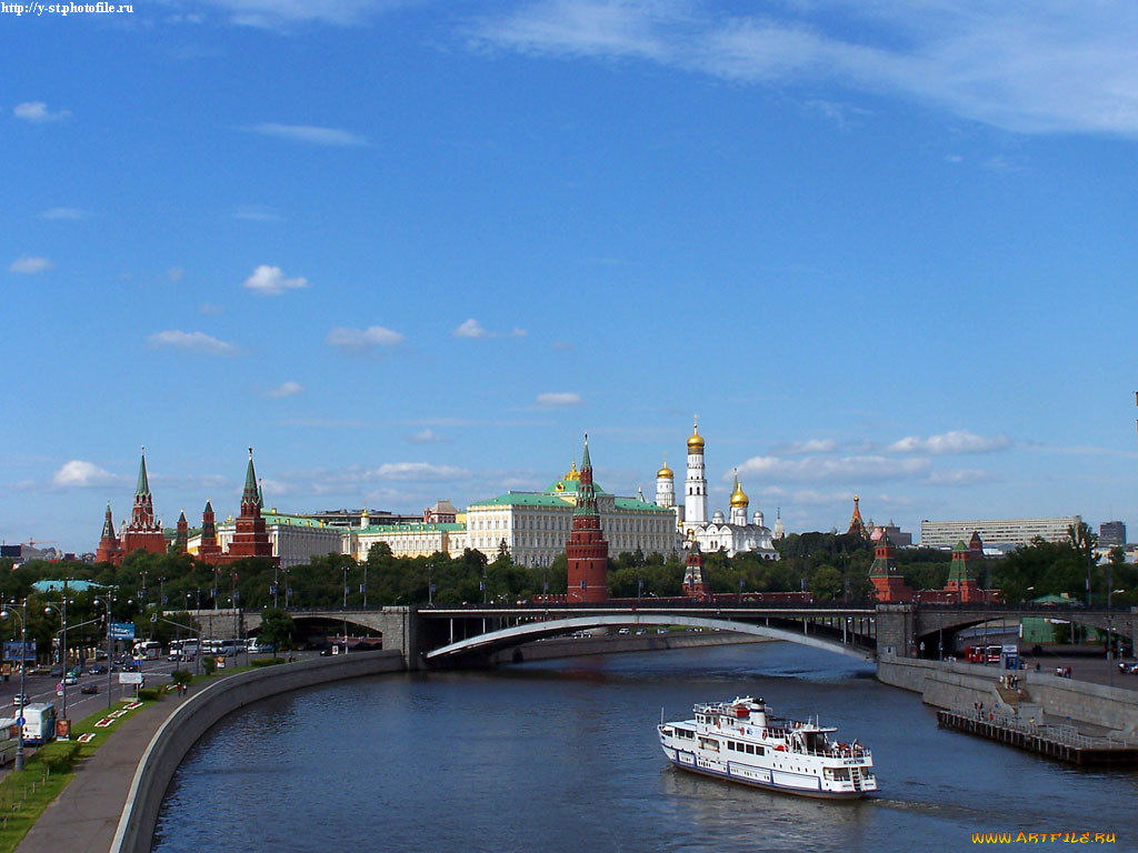 Обои Москва. Кремль. Лето. Москва-река Города Москва (Россия), обои для  рабочего стола, фотографии москва, кремль, лето, река, города, россия Обои  для рабочего стола, скачать обои картинки заставки на рабочий стол.